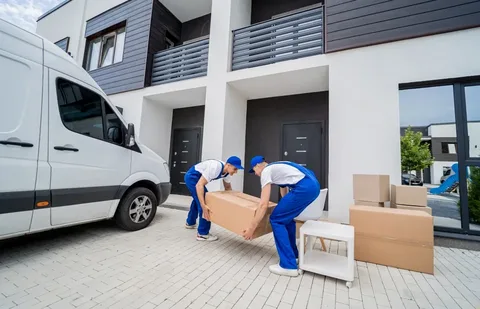 BetterMoves commercial moving team relocating office furniture, business equipment, and workstations safely in New Zealand.