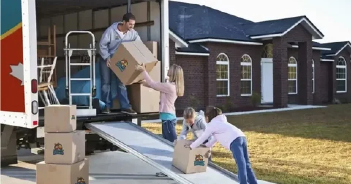 Reliable residential movers carefully loading household furniture into a moving truck for a safe and stress-free home relocation.